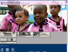 Tablet Screenshot of handmaidsschool.com